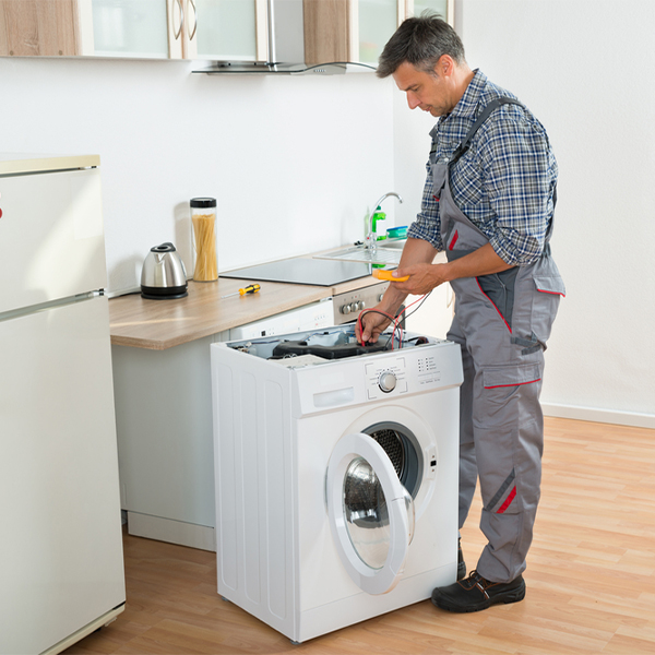 can you walk me through the steps of troubleshooting my washer issue in Anderson